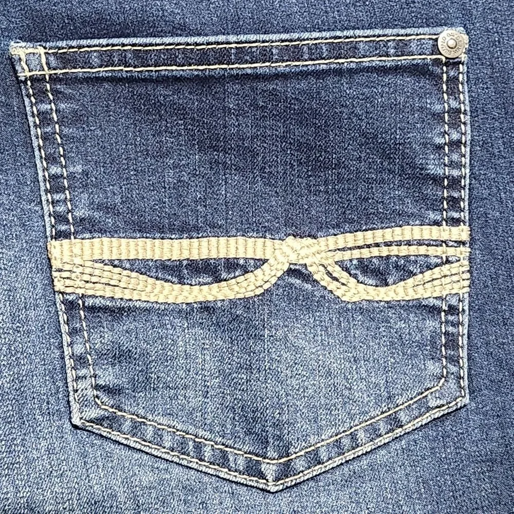 Buffalo David Britton Misha Jeans Womens 12x32 (34x32) Mid Straight Leg Stretch‎